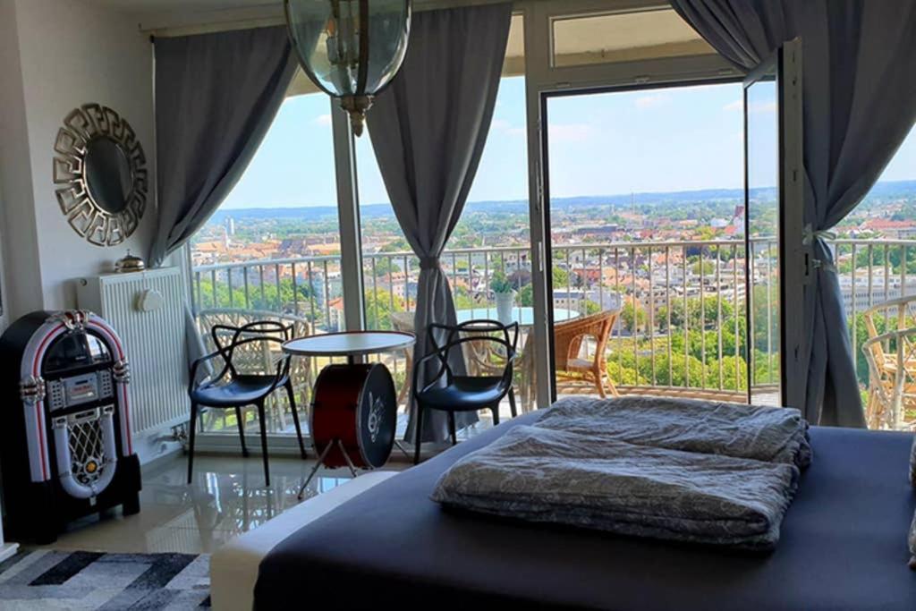 Suite-Xxi City View Hotelturm Augsburg Eksteriør billede
