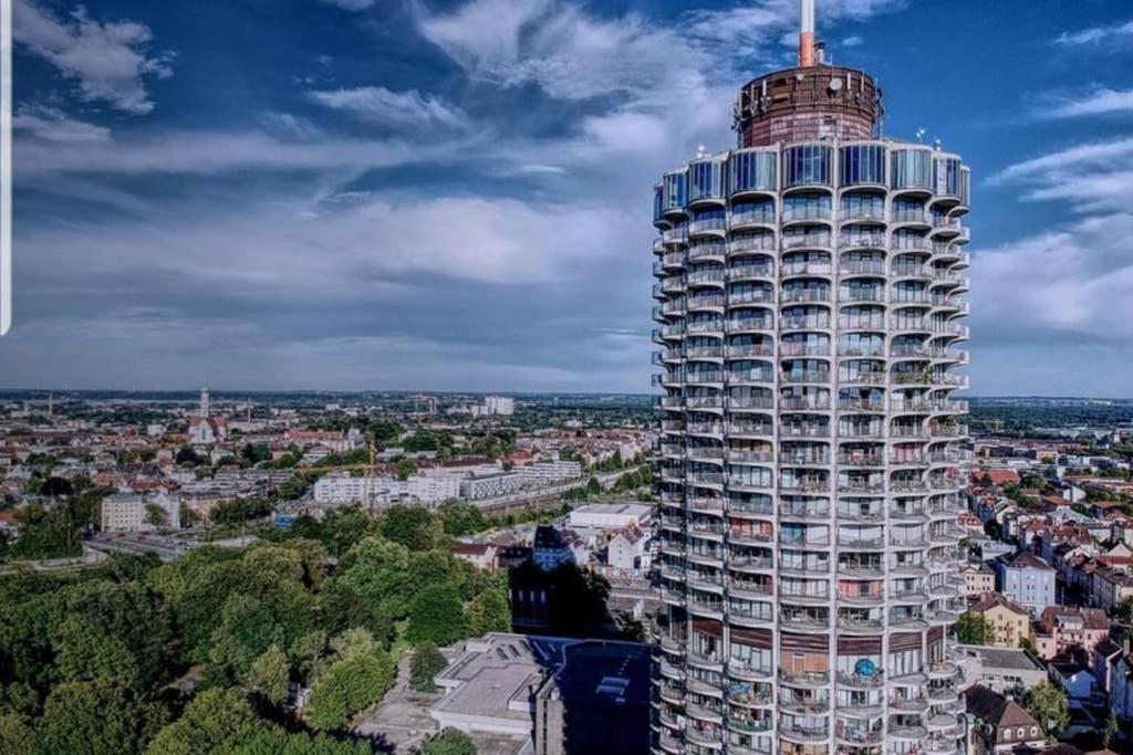 Suite-Xxi City View Hotelturm Augsburg Eksteriør billede