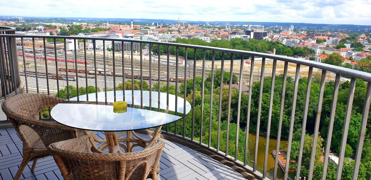 Suite-Xxi City View Hotelturm Augsburg Eksteriør billede